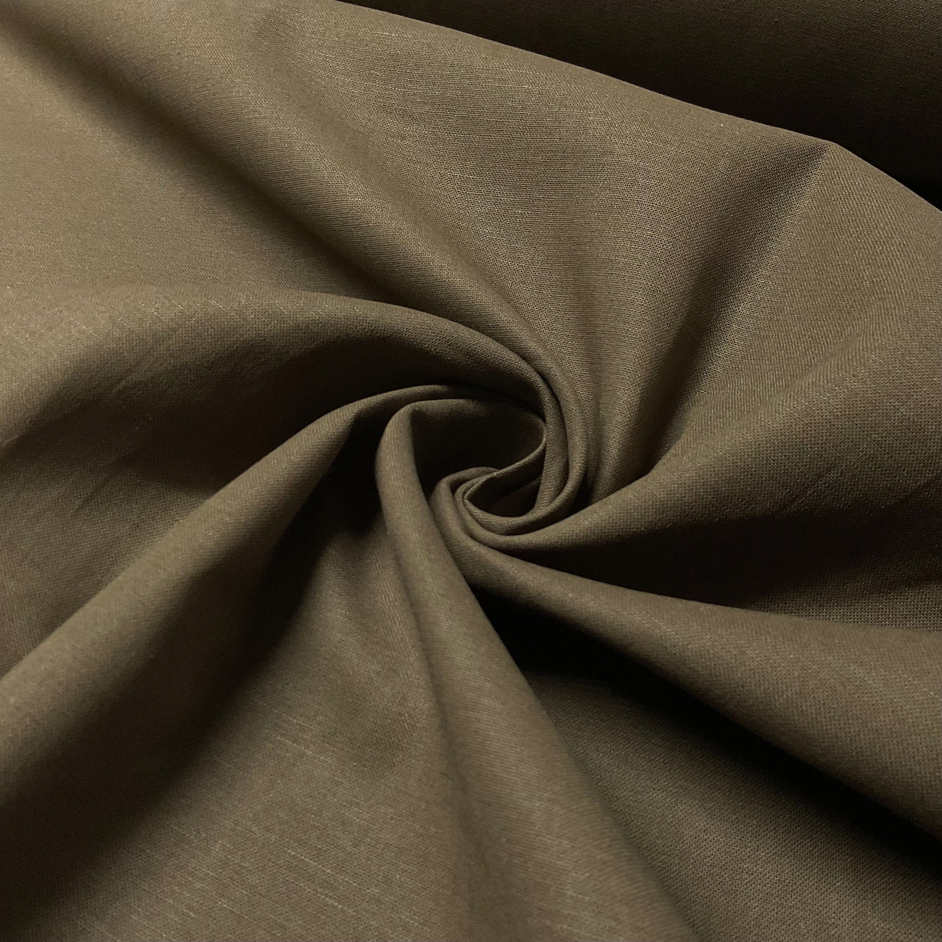Plain Linen Cotton dressmaking  Fabric- 137cm wide - M2100