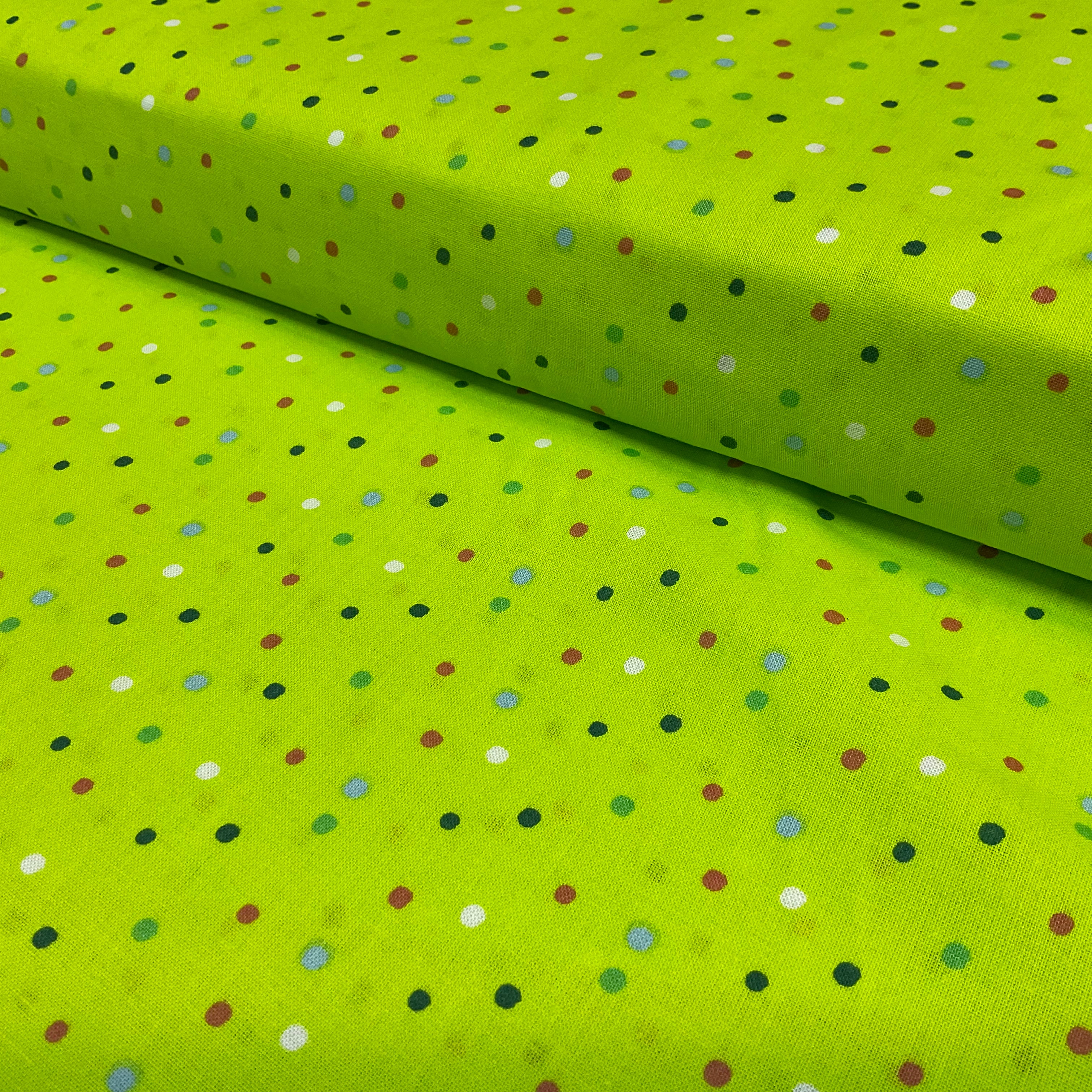 Swiss Pin Dot Spots 100% Cotton Poplin Fabric – 112cm Wide – Ditsy Polka Dot Design M2063