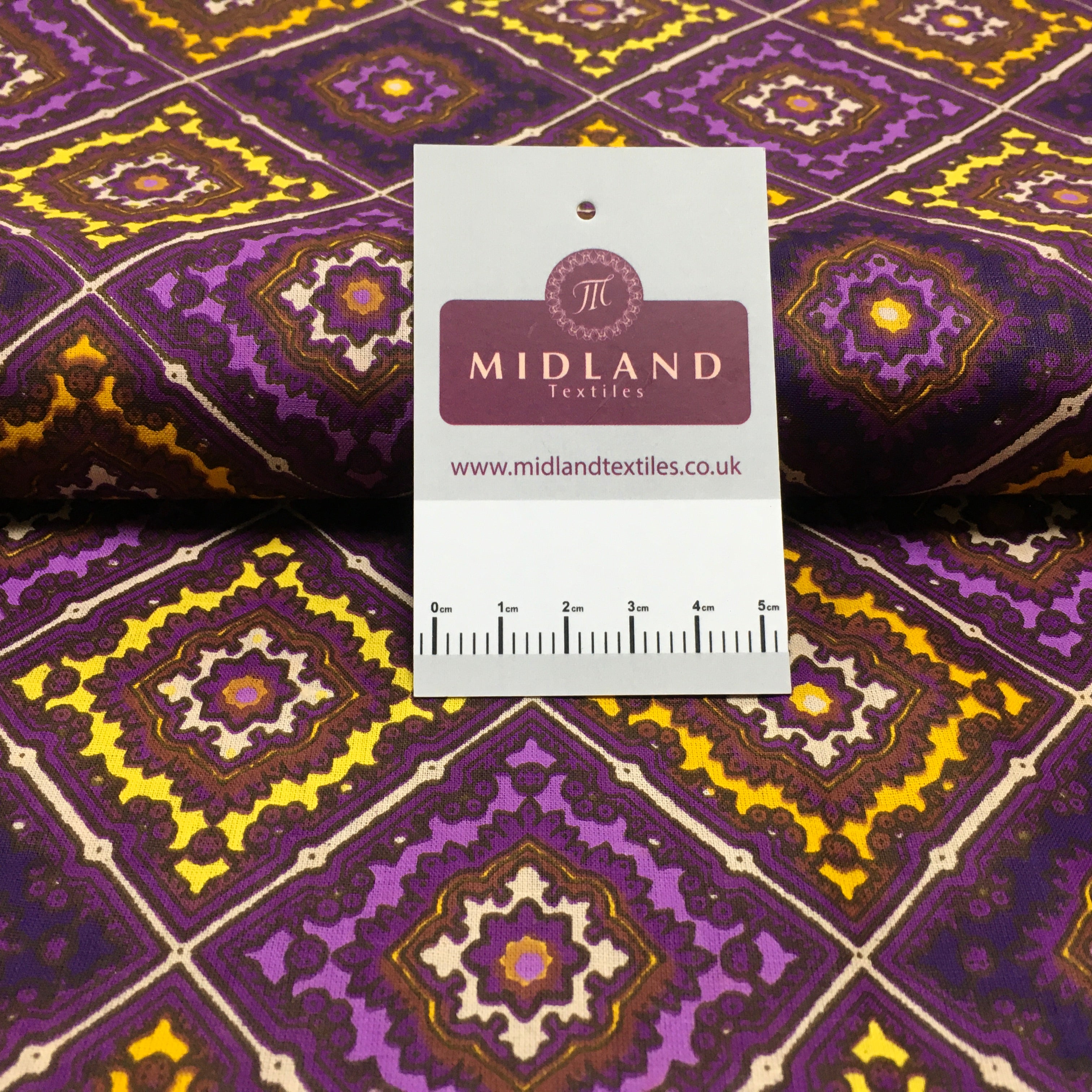 Printed 100% Combed Cotton Voile Fabric M1484