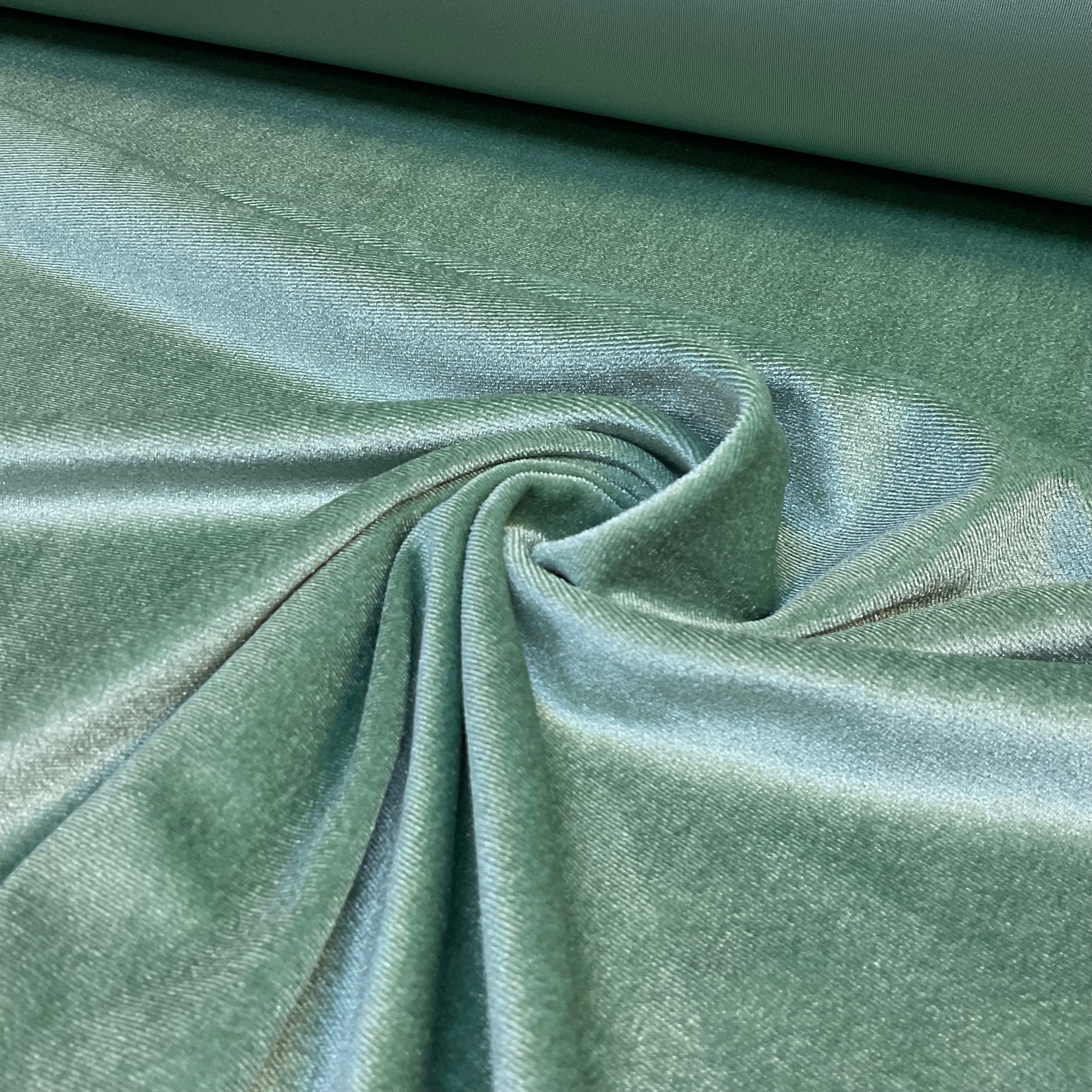 Plain Spandex Plush Velour Fabric – 147cm Wide – Soft Stretch Luxury M2072