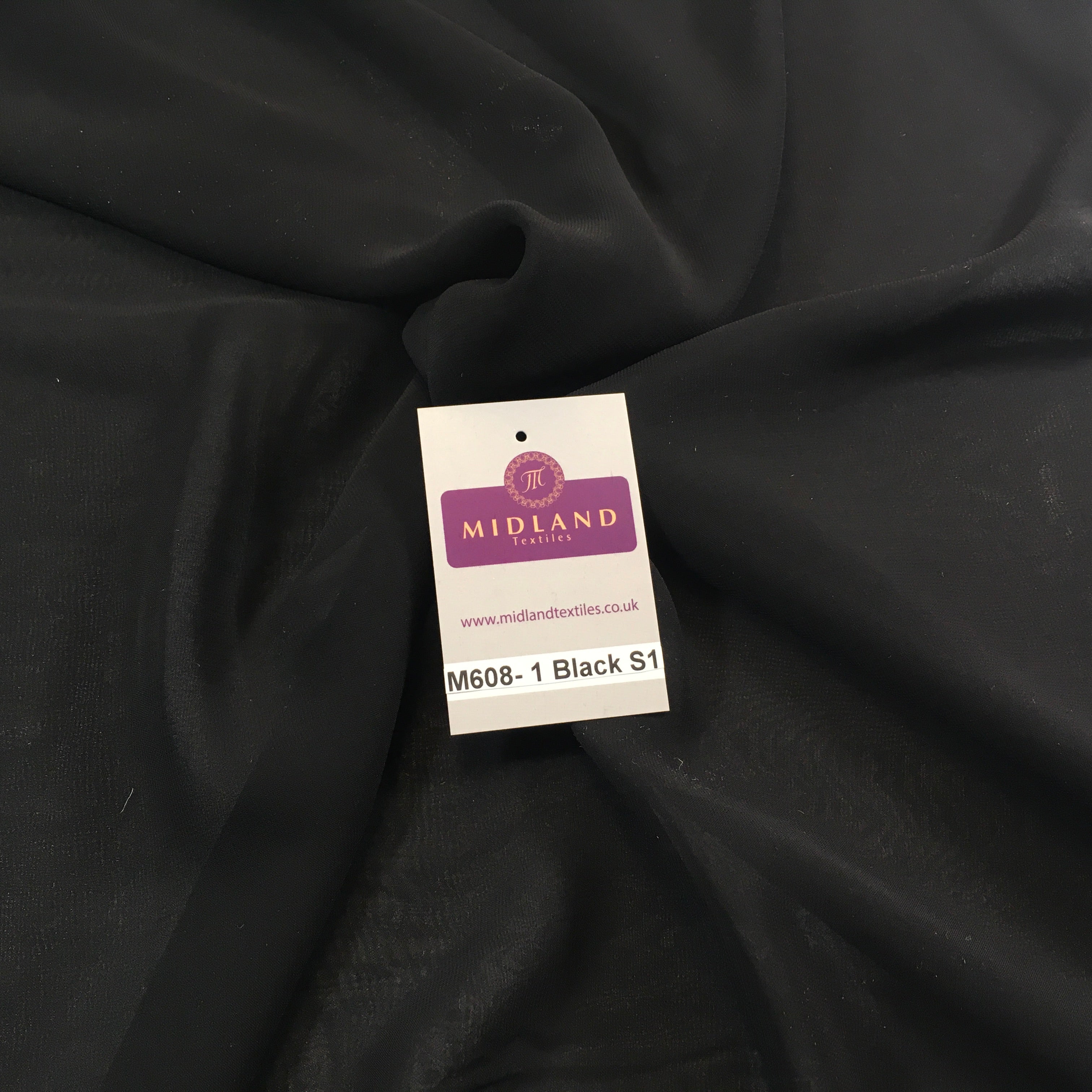 Hi-Multi Caress Chiffon Sheer Fabric - Semi-Transparent 42' Wide M608