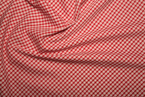 30m Roll 1/8' Gingham Polycotton Fabric 44'  Dress Craft M23 Midtex