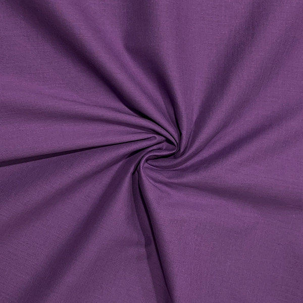 Plain Silky Touch Cotton Dressmaking Material Fabric 140cm Wide M2007 Mtex