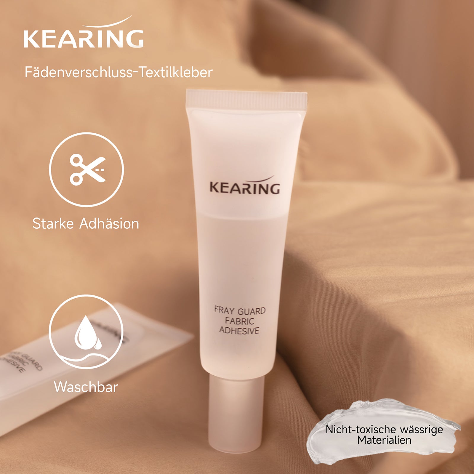 Fray Guard Permanent Fabric Adhesive ideal for hems, appliques, trims M1996