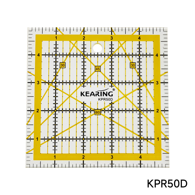 Kearing 5” Patchwork Fabric Quilting Ruler M2001