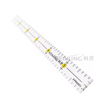 Kearing 6” × 0.5” Mini Patchwork Fabric Quilting Ruler M2000