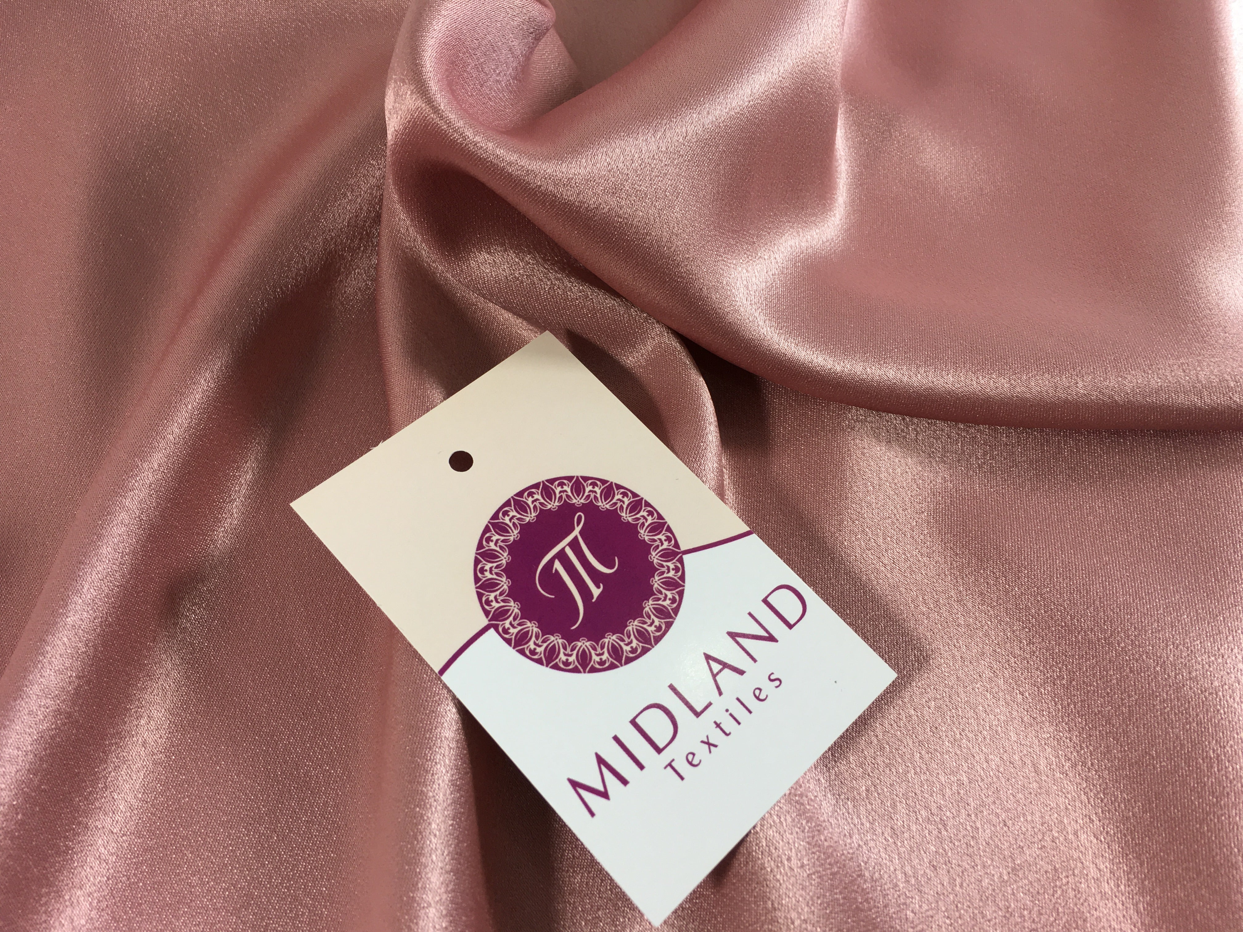 Crepe Back Liquid Satin Fabric - Silky Smooth 110cm Wide M87