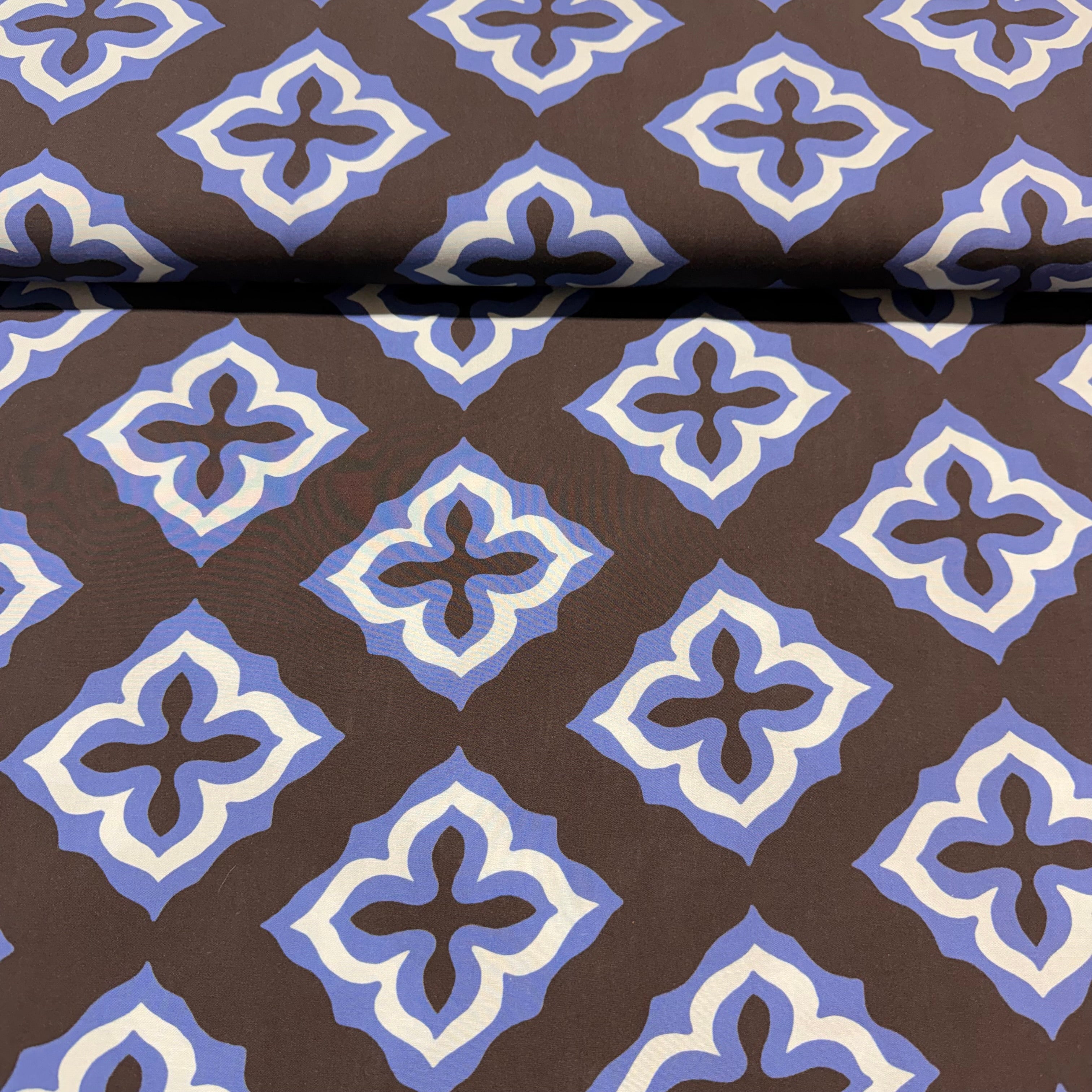 Viscose Radiance Abstract Print Fabric – 147cm Wide M2113