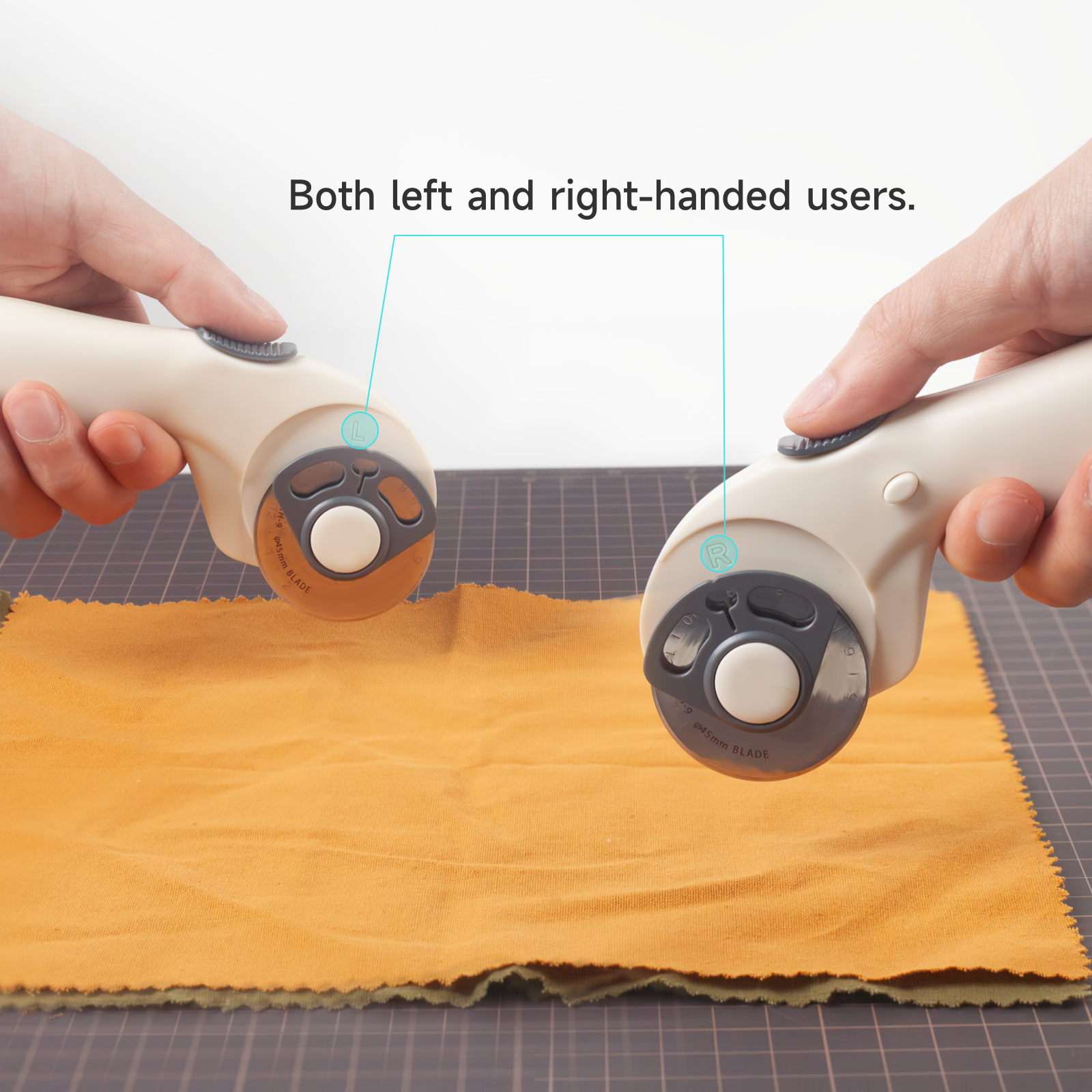 Kearing 45mm Rotary Cutter Precision Fabric Craft Tool M1991