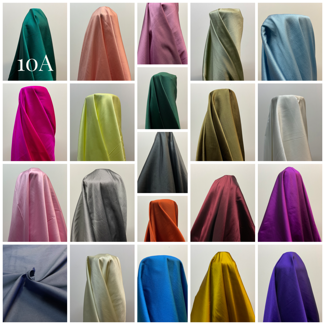 Plain Polyester Faux Silk Taffeta dress craft fabric 142cm wide M2135