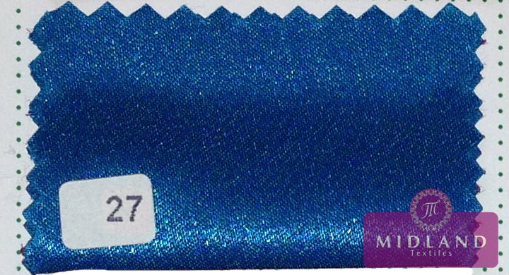 Crepe Back Liquid Satin Fabric - Silky Smooth 110cm Wide M87