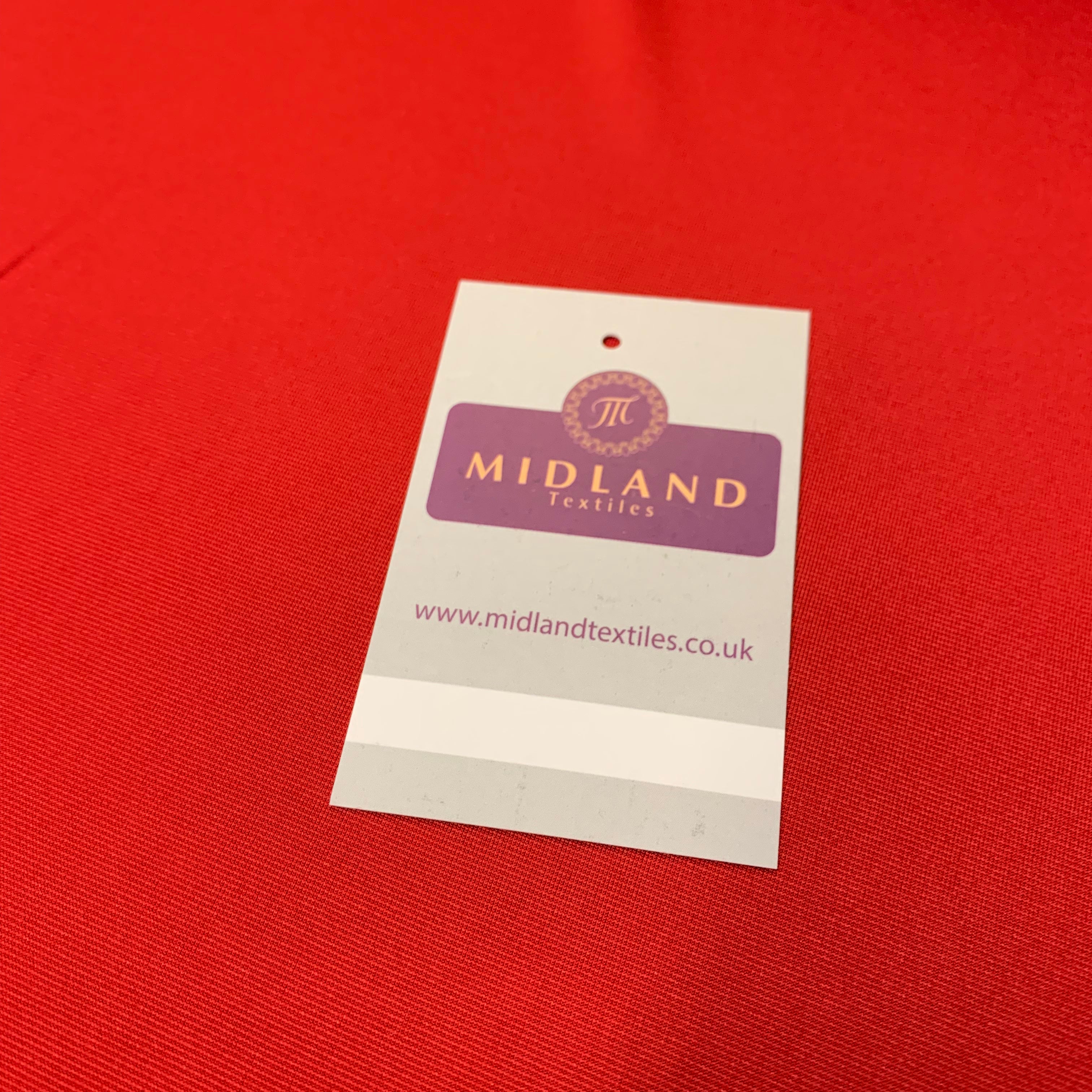 Plain elastane stretch ity jersey dress fabric 58' Wide M719 Mtex