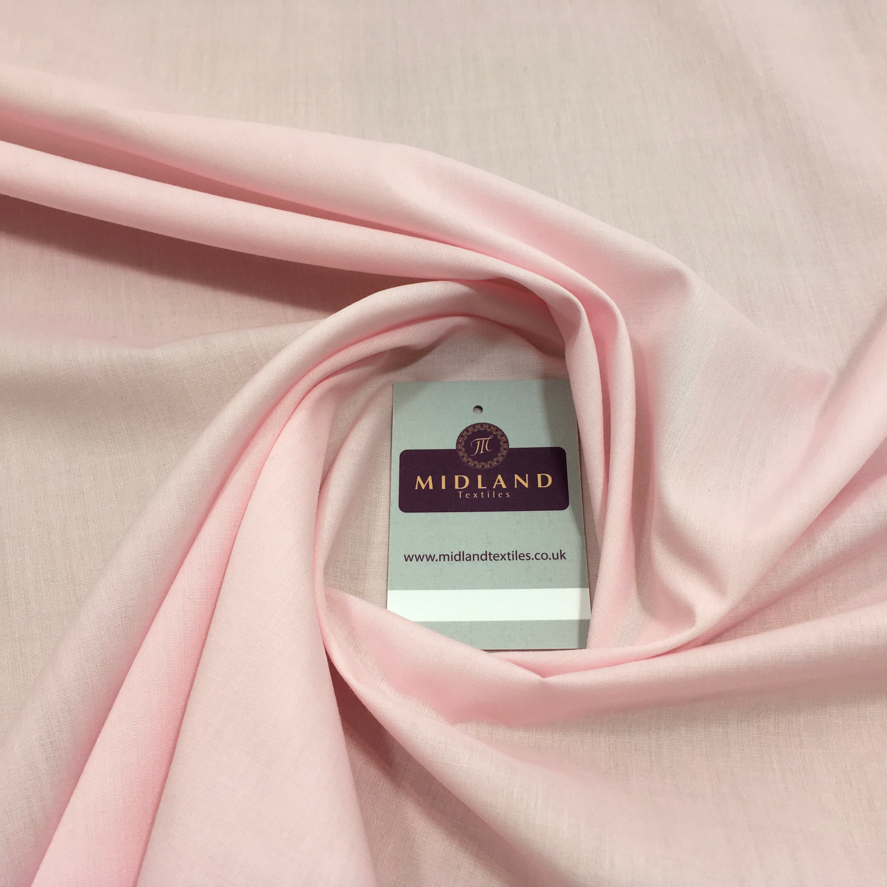 Full roll 35m of Plain Poly cotton Fabric 110cm MA820