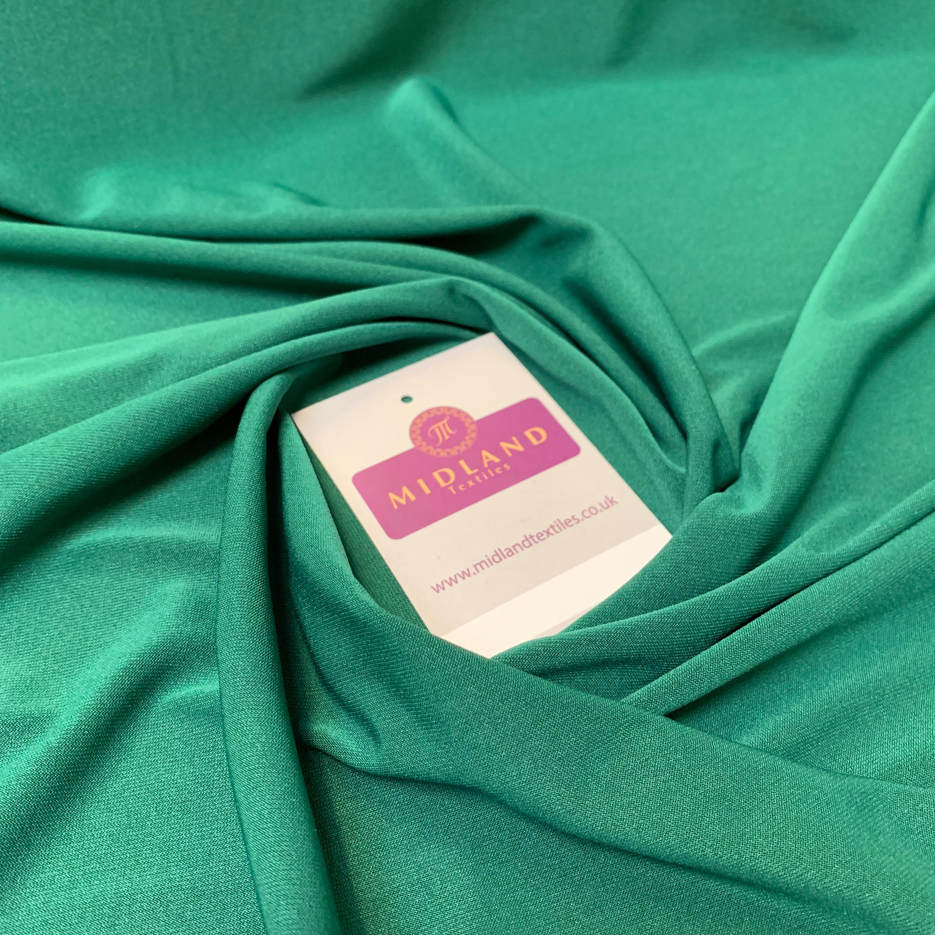 Plain elastane stretch ity jersey dress fabric 58' Wide M719 Mtex