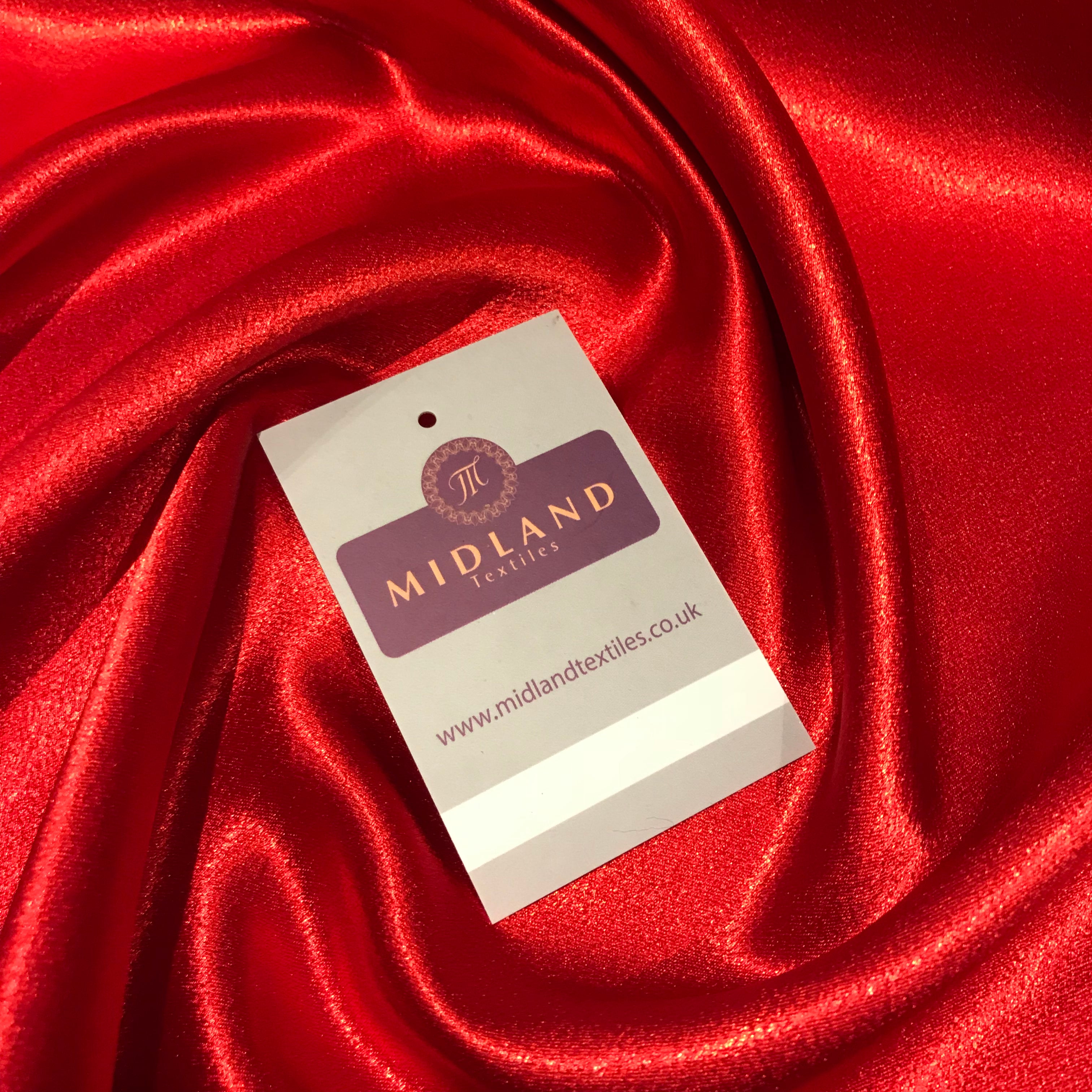 Satin Backed Crepe Bridal & Evening Dress Fabric Medium Weight 44' M688 Mtex