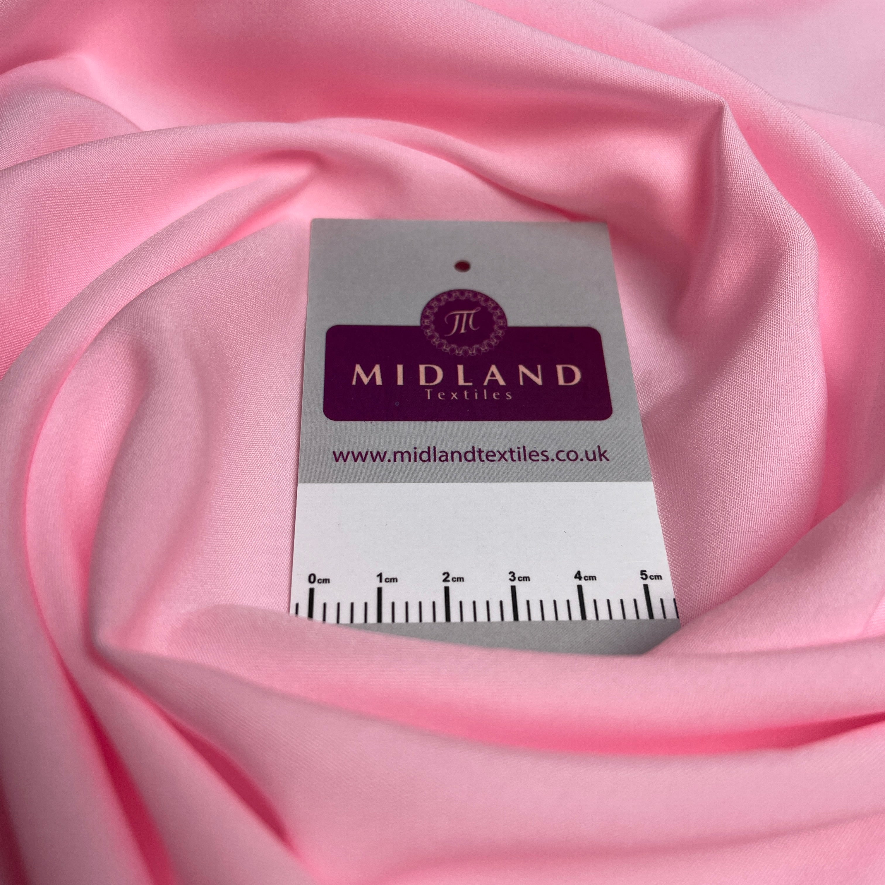 Plain Soft Powder Crepe Lightweight Lining 100% Polyester Fabric 100 cm Wide MR860 Mtex