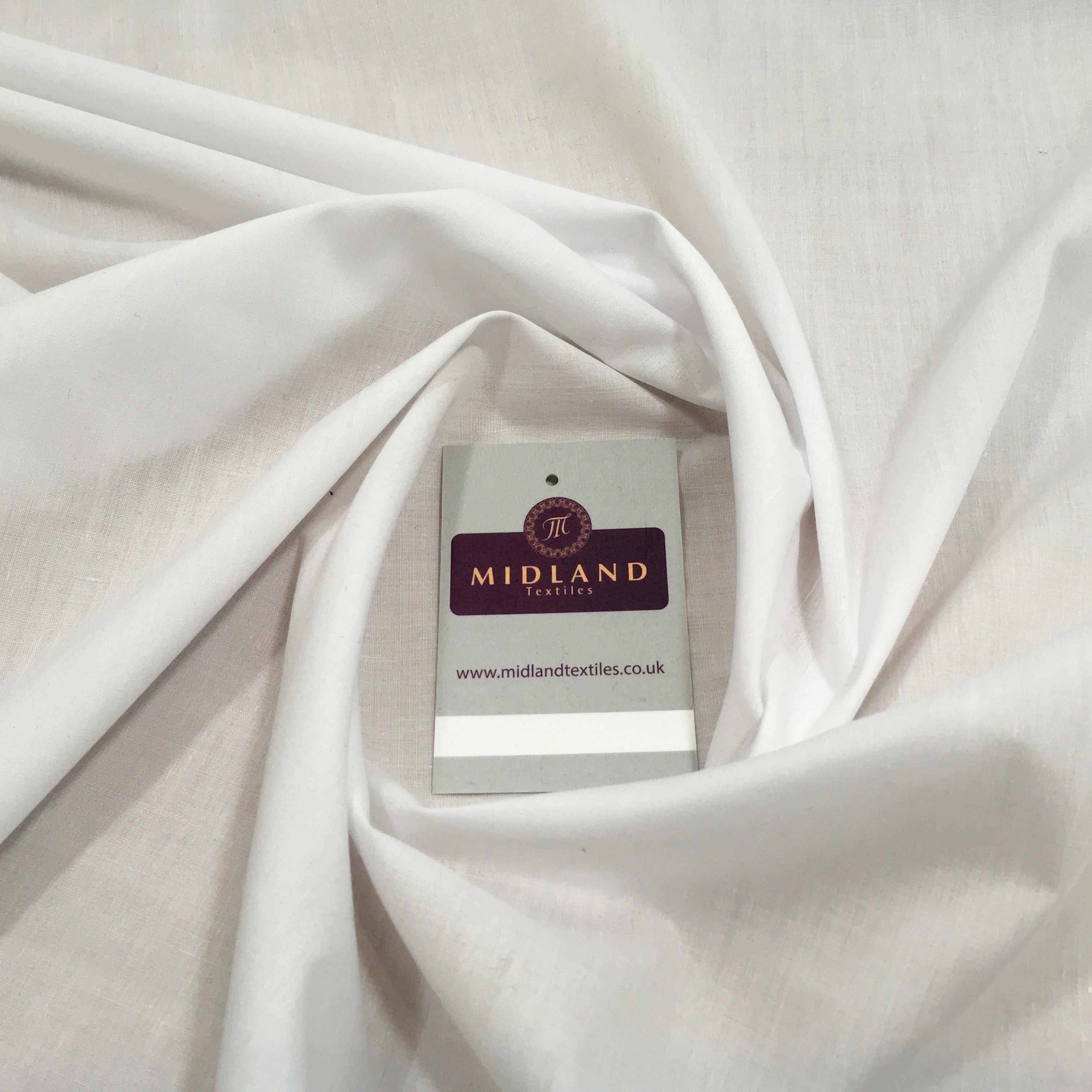 Full roll 35m of Plain Poly cotton Fabric 110cm MA820