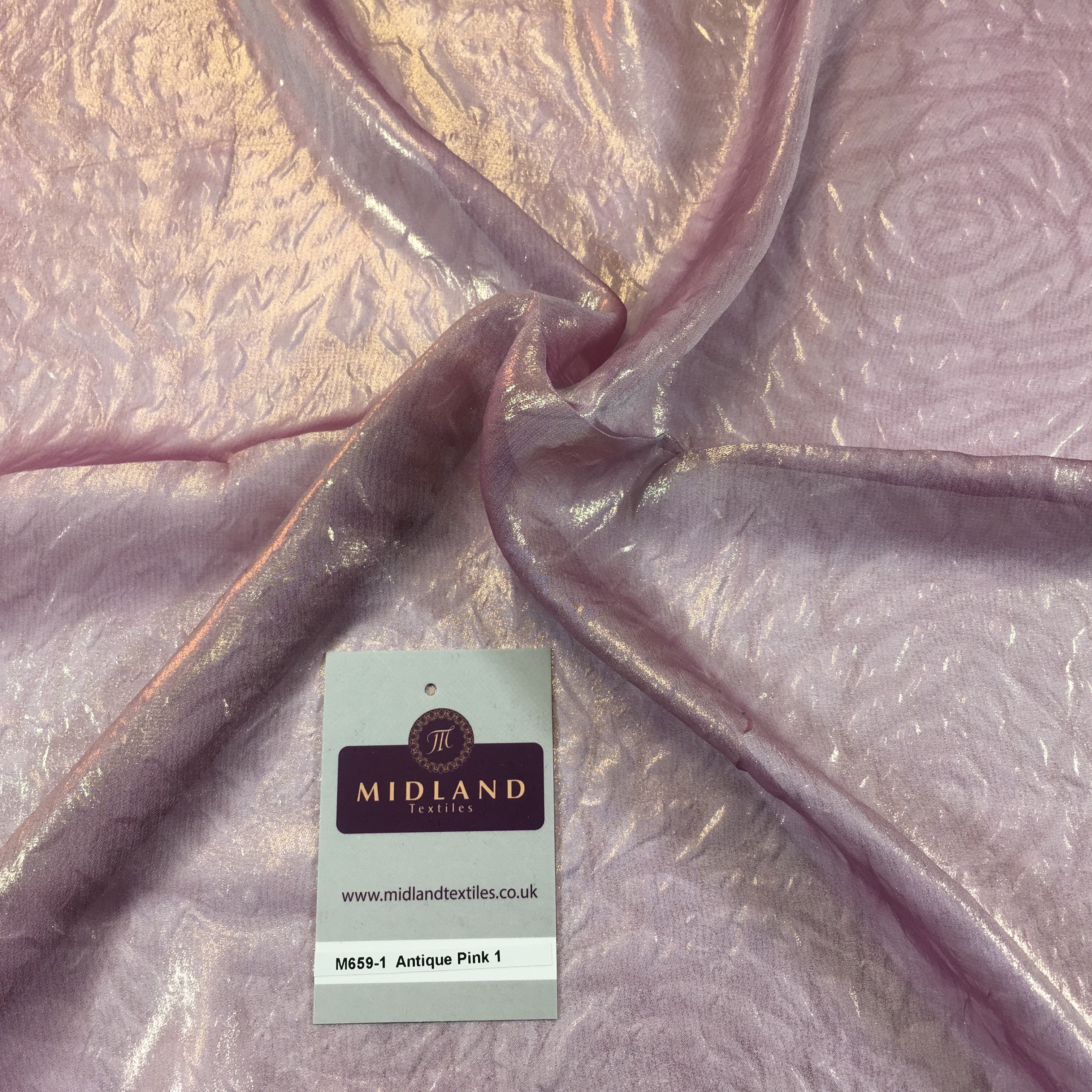 Lightweight Marble Gold Shimmer embossed foil Chiffon fabric 58 wide M659 Mtex - Midland Textiles & Fabric