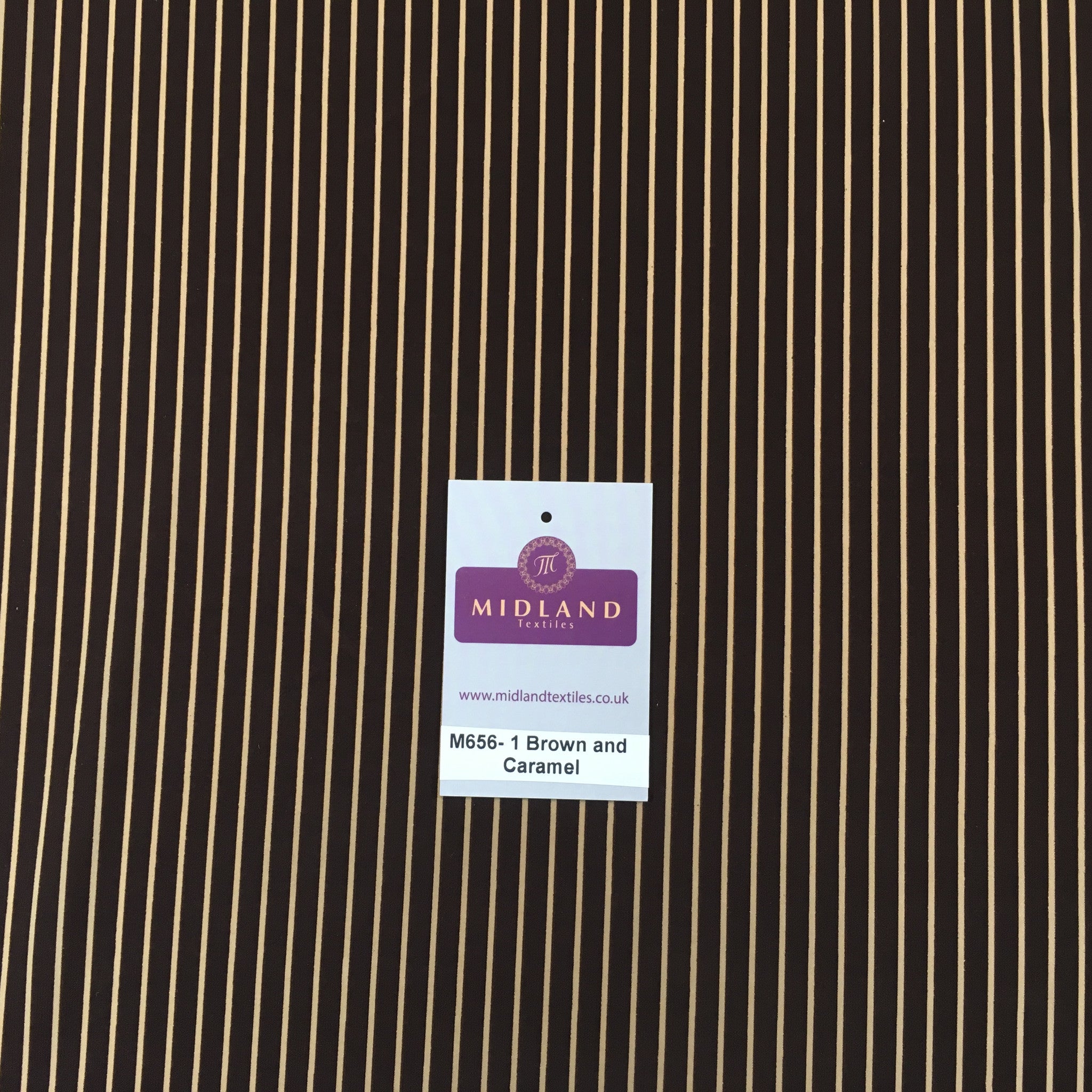 Striped one way Stretch Dress Fabric 45' wide M656 Mtex - Midland Textiles & Fabric