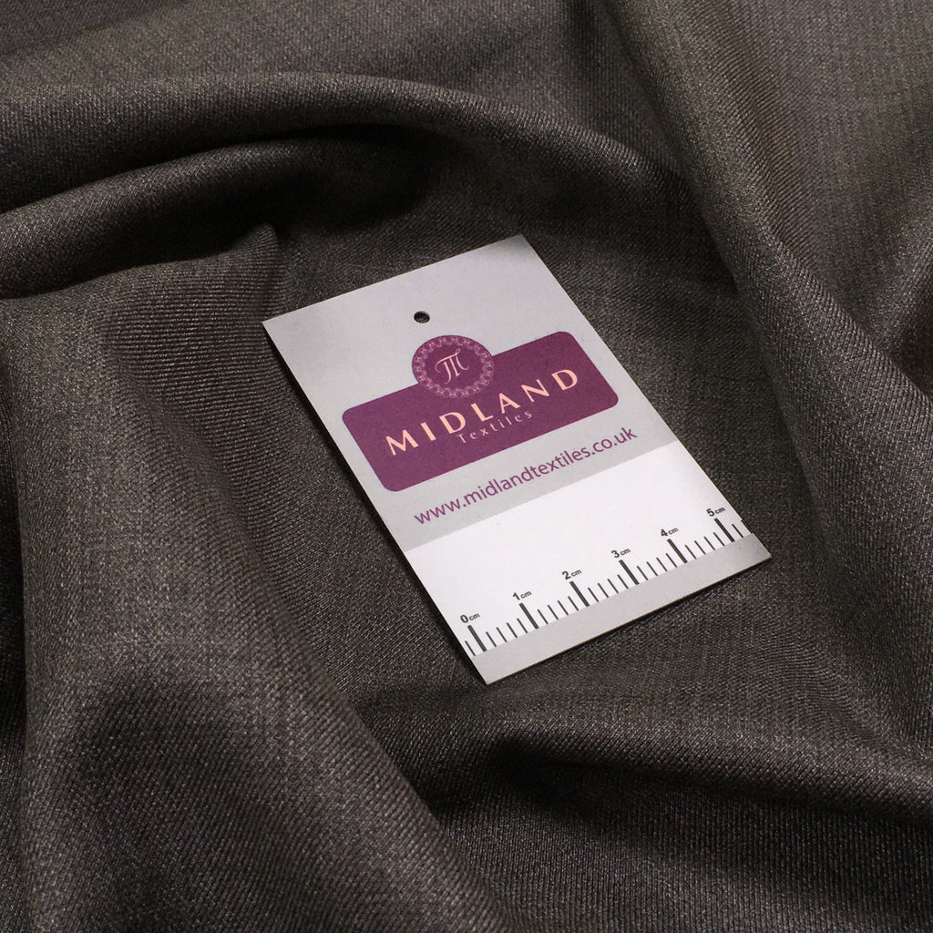 Premium woven grey suiting fabric M1497 Mtex