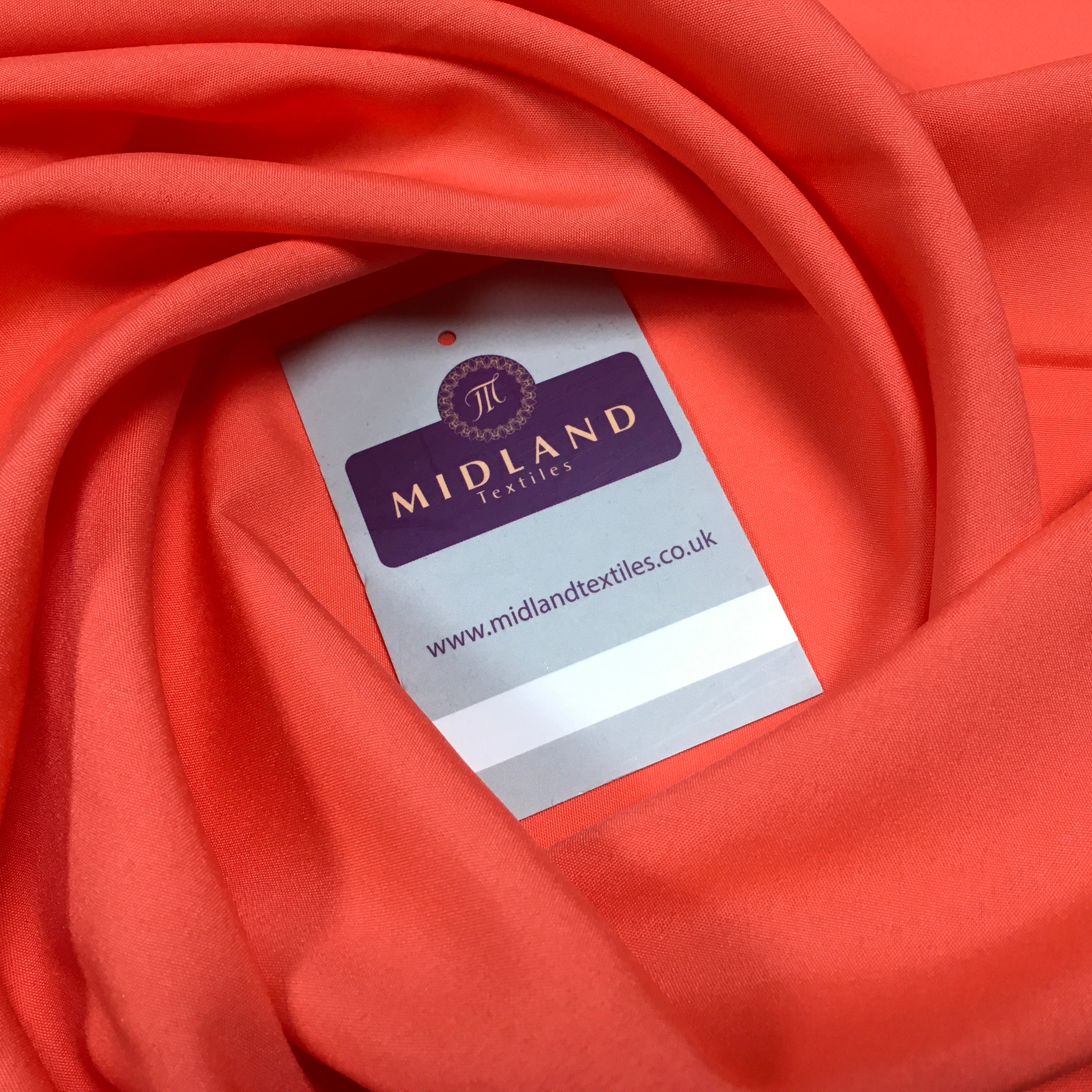 Plain Soft Powder Crepe Lightweight Lining 100% Polyester Fabric 100 cm Wide MR860 Mtex