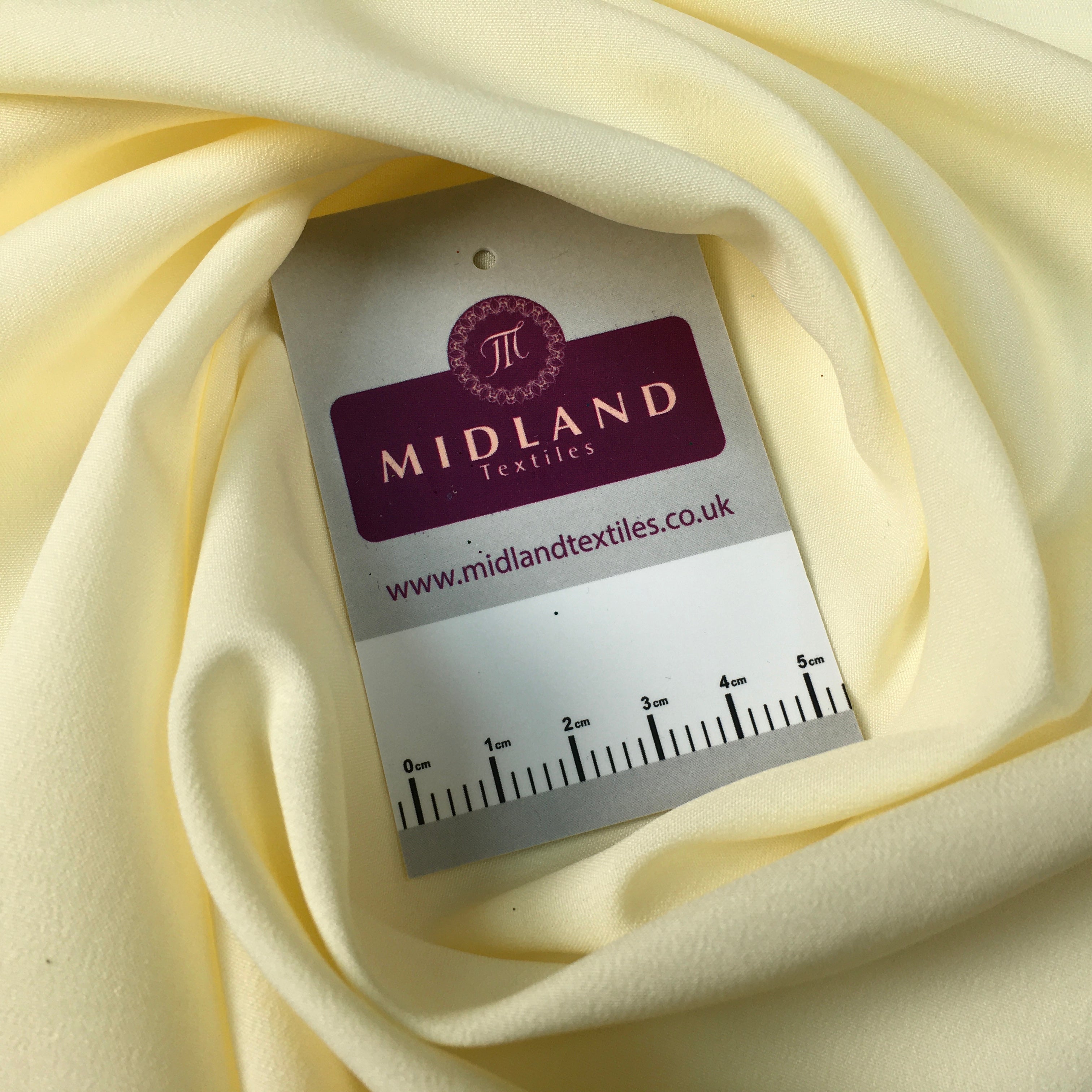 Plain Soft Powder Crepe Lightweight Lining 100% Polyester Fabric 100 cm Wide MR860 Mtex