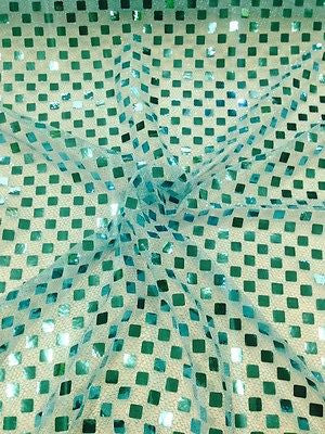 SQUARE SEQUIN LUREX JERSEY DISCO DANCE FANCY DRESS FABRIC MATERIAL 38'  M67 Mtex - Midland Textiles & Fabric