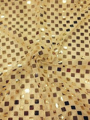 SQUARE SEQUIN LUREX JERSEY DISCO DANCE FANCY DRESS FABRIC MATERIAL 38'  M67 Mtex - Midland Textiles & Fabric
