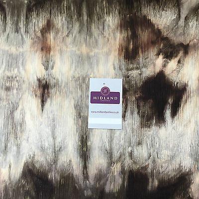 Tie Dye Youryu crinkle printed dress and scarf fabric 58' Wide M696 Mtex - Midland Textiles & Fabric