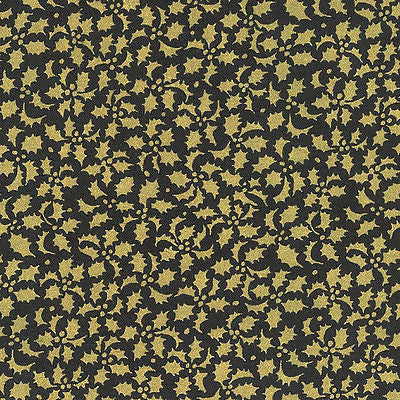 Black Merry Christmas themed 100% Cotton Patchwork & Crafting Fabric 45' Mtex - Midland Textiles & Fabric