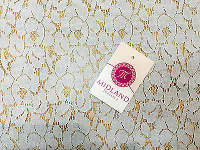 Soft Cotton Rich Lace fabric  58' M186-5 & 6 Mtex - Midland Textiles & Fabric