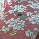 45' wide Floral Blossom Satin Brocade Dress Fabric -  M42 Mtex - Midland Textiles & Fabric
