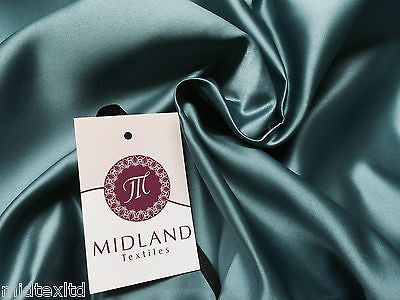 Peau-De-Soie 100% Polyester medium  Matt Satin wedding dresses fabric M601 - Midland Textiles & Fabric