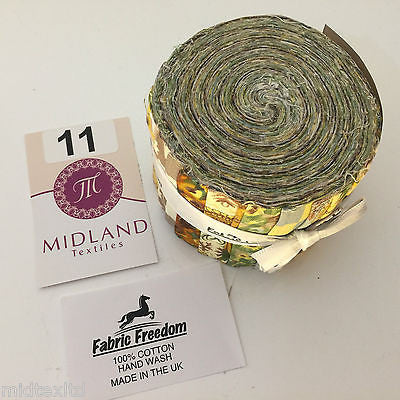 Mini Jelly Rolls 20 strippers 100% cotton 2.5' Width by 42' length M551 Mtex - Midland Textiles & Fabric