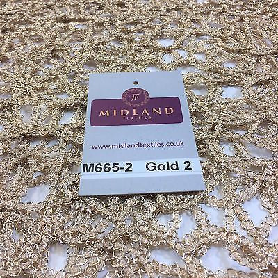 Metallic Wedding Net Mesh lace Dress fabric 50'  Wide M665 Mtex - Midland Textiles & Fabric