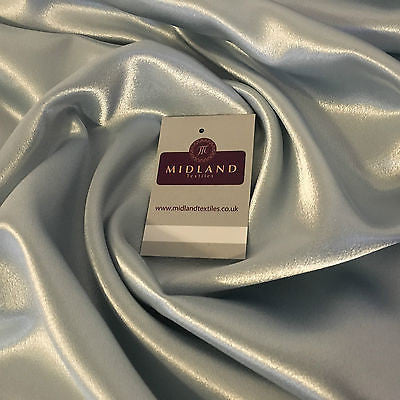 Satin Backed Crepe Bridal & Evening Dress Fabric Medium Weight 44' M688 Mtex - Midland Textiles & Fabric