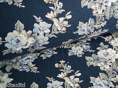Vintage Rose Floral Print Shabby Chic, 100% Crafting Cotton 45 ' Wide - M28 Mtex - Midland Textiles & Fabric