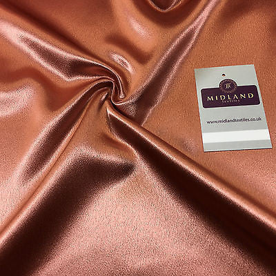 Satin Backed Crepe Bridal & Evening Dress Fabric Medium Weight 44' M688 Mtex - Midland Textiles & Fabric