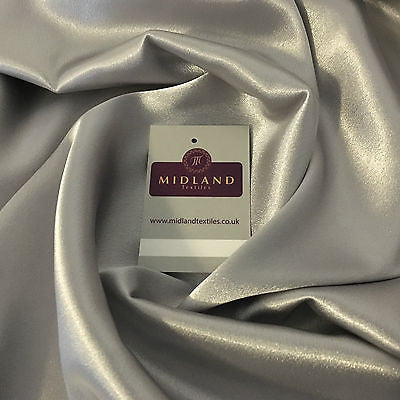 Satin Backed Crepe Bridal & Evening Dress Fabric Medium Weight 44' M688 Mtex - Midland Textiles & Fabric