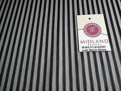 VERTICAL SATIN STRIPE FABRIC NON-STRETCH M162 MIDTEX - Midland Textiles & Fabric