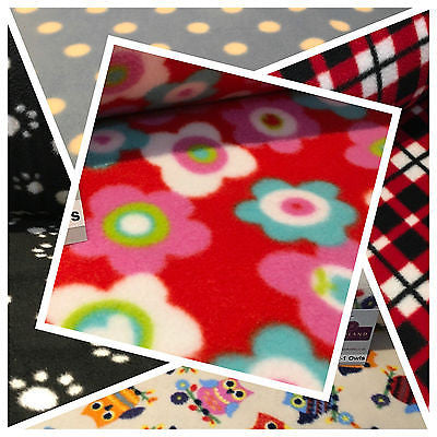 Anti pil polar Printed fleece ideal for throws blankets 150cm wide M672 Mtex - Midland Textiles & Fabric