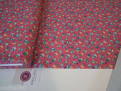 Mushroom Print 100% Cotton Poplin Fabric, 45" Wide Craft Cotton M27 - Midland Textiles & Fabric