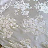 45' wide Floral Blossom Satin Brocade Dress Fabric -  M42 Mtex - Midland Textiles & Fabric