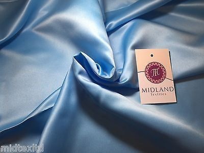 Peau-De-Soie 100% Polyester medium  Matt Satin wedding dresses fabric M601 - Midland Textiles & Fabric