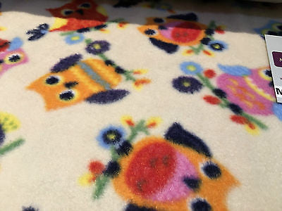 Anti pil polar Printed fleece ideal for throws blankets 150cm wide M672 Mtex - Midland Textiles & Fabric