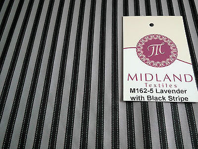 VERTICAL SATIN STRIPE FABRIC NON-STRETCH M162 MIDTEX - Midland Textiles & Fabric