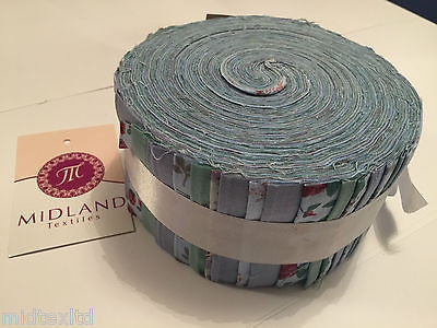 Jelly Rolls 40 strippers 100% cotton 2.5' Width by 42' length M550 Mtex - Midland Textiles & Fabric