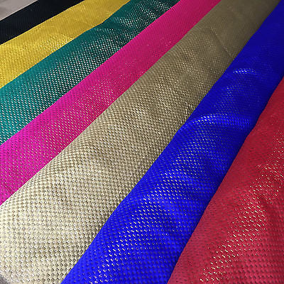 Indian Metallic Shimmer Lame Banarsi Jacquard Brocade Fabric 44' Wide M618 - Midland Textiles & Fabric