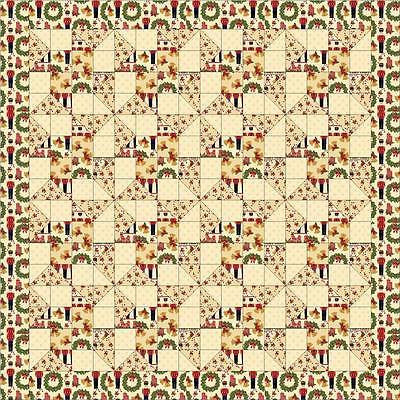 Nutcracker 100% Cotton Christmas Themed Patchwork fabric 44' Wide M560 Mtex - Midland Textiles & Fabric