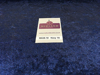 Crushed Velvet Velour One way stretch Dress & Craft Fabric 58' M628 Mtex - Midland Textiles & Fabric